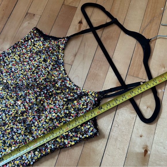Free People Intimately Free Sequin Mini Slip Dress - Picture 10 of 10